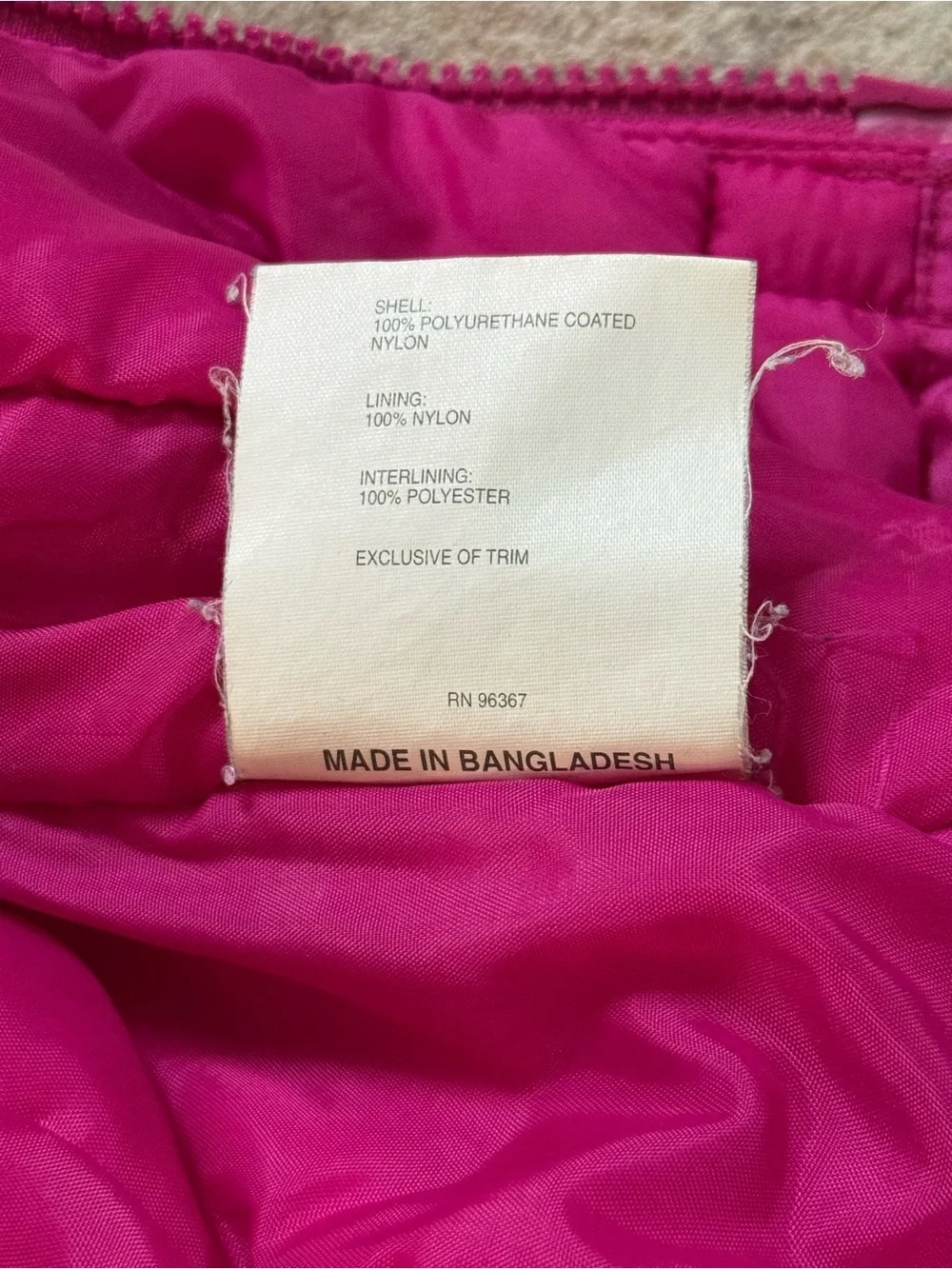 Vintage Baby B’Gosh OshKosh 12M Pink Teal Hooded Windbreaker Jacket Retro
